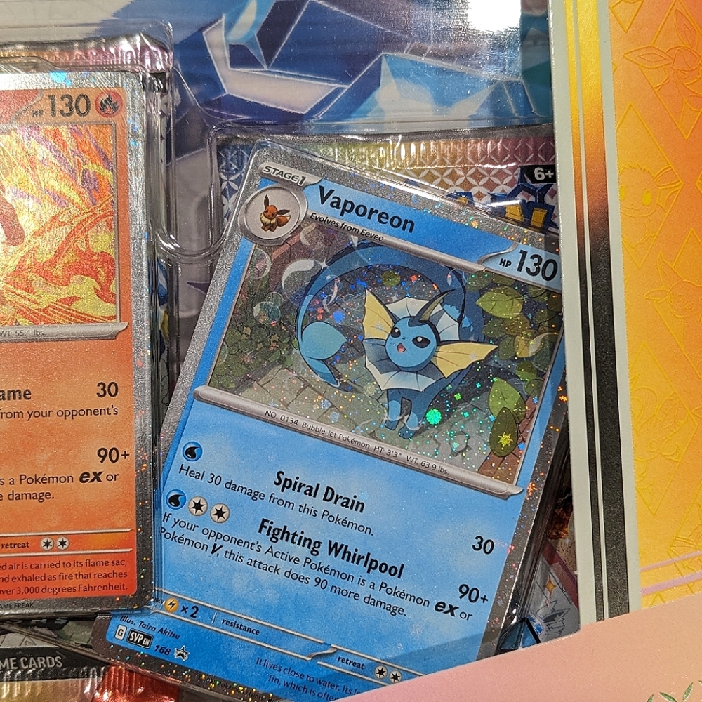 2x 💎 Prismatic Evolutions 💎 Poster Collection Pokemon Cards FACTORY SEALED - Picture 9 of 16